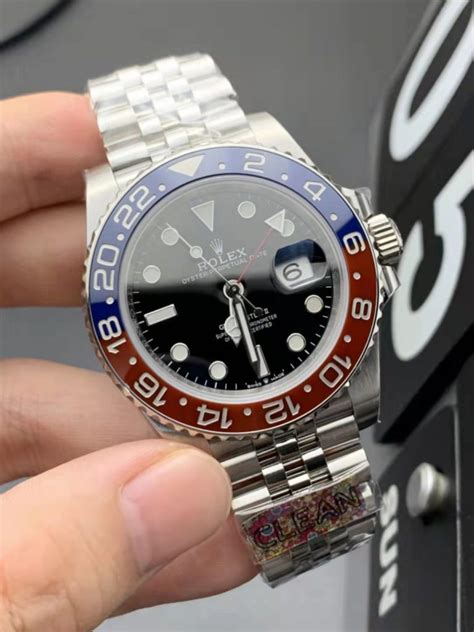 rolex gmt master 2 nero replica|clean factory rolex gmt.